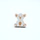 Handmade Acacia Wood Koala Knob for Kids Furniture